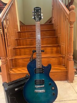 Epiphone Les Paul w/ Guitar Amp