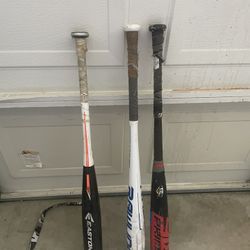 3 Baseball bats Drop 3