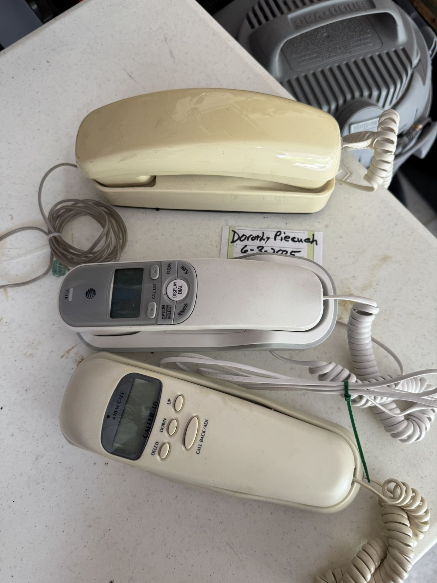 3 Landline Telephones