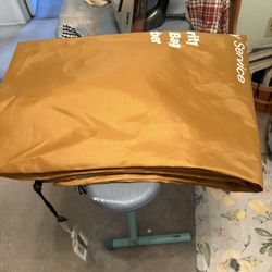 Large Orange Laundry Bag