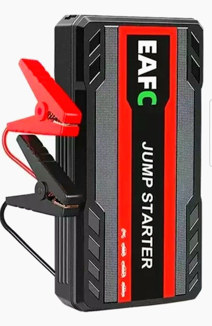 12 volt Portable car jump starter 600 Amp with led flashlight and USB port