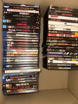 Blu ray dvd horror movies
