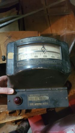 Steam Locomotive Pyrometer