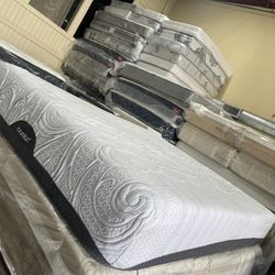 Colchon Y Base Queen Memory Foam 