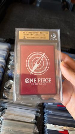 One piece bgs 10 monkey d luffy premium collection