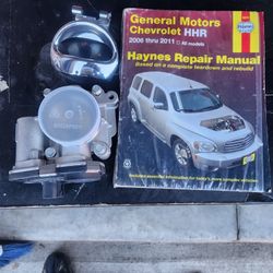 HHR Auto Repair Book ,Brand New Throttle Body And Door Handle.