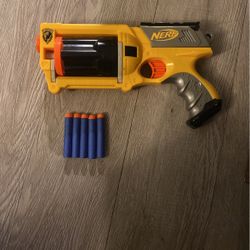 Yellow Nerf Gun