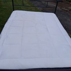Full Size Bed Frame And Mattress You Can Take The Cover Off Mattress To Wash