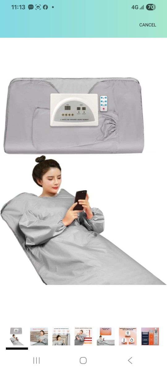 Far Infrared Sauna Blanket - Enhance Relaxation & Detox