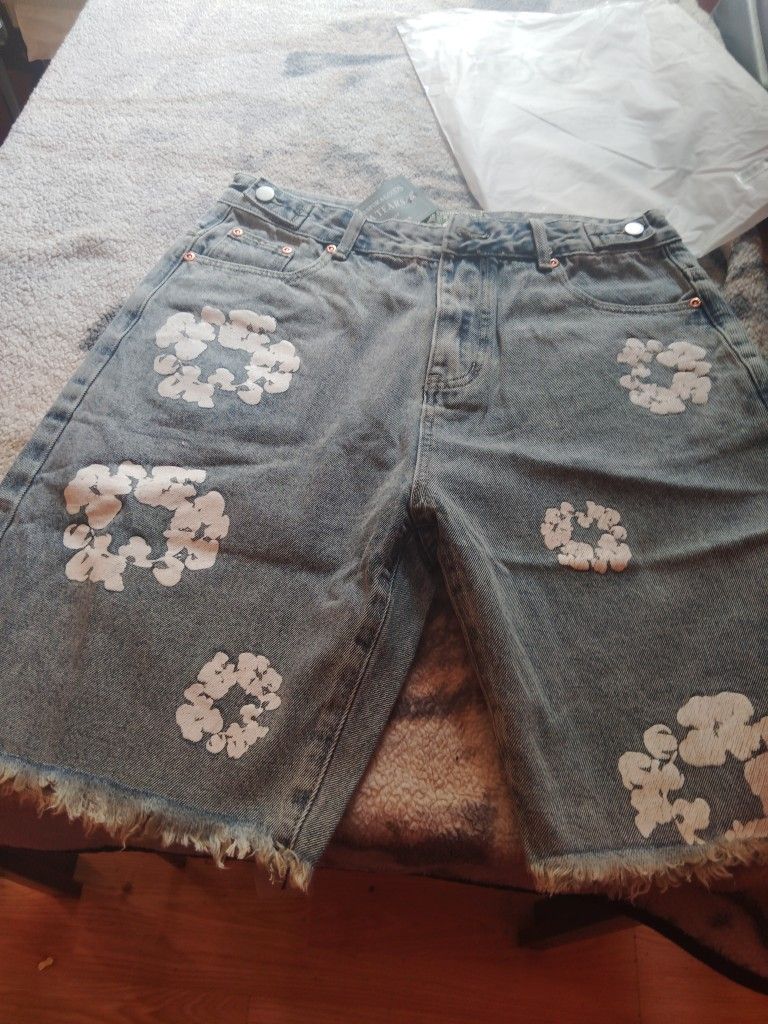Denim Tear Shorts