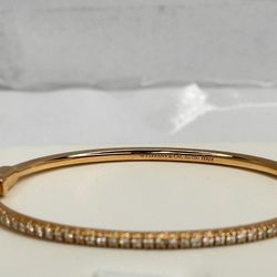 Tiffany Bracelet 18k With Real Diamonds!