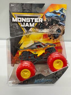 Monster Jam Fire Edition Megalodon 1:64 Scale