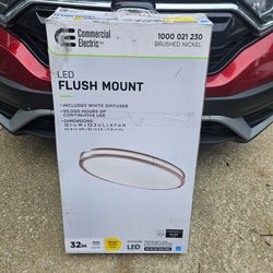 Commercial Electric 32in LED Flush Mount Light