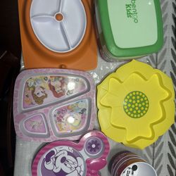 Lunch Box And Plates