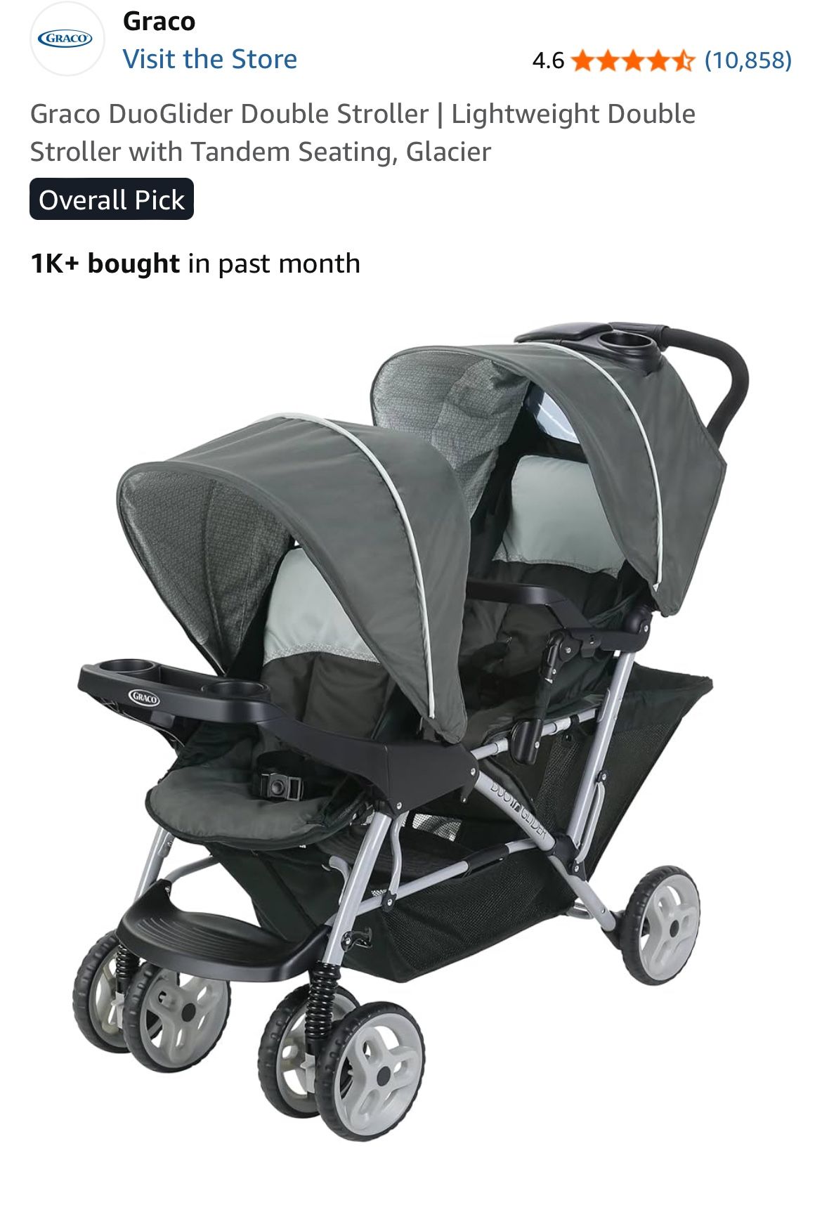 Graco Duoglider Double Stroller