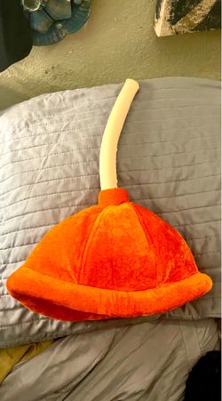 Plunger costume Hat