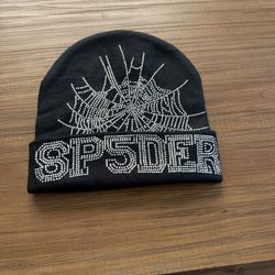 Black Sp5der Beanie