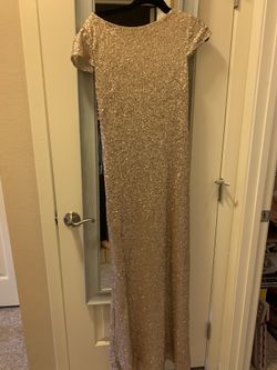 Gold Sequins dress sorrela vita