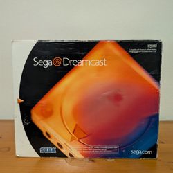 Sega Dreamcast Game Console White Launch Edition New In Box