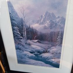 Framed Print "Eagle River Valley Alaska"