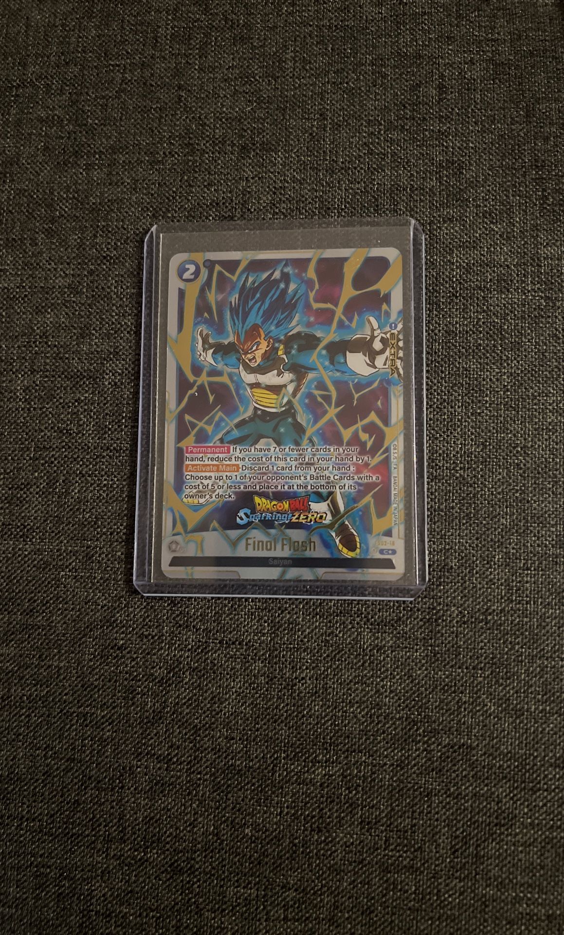 Dragon Ball Super Card Game Final Flash Sparking Zero Premium Collectors Edition