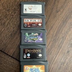 6 GBA game Lot