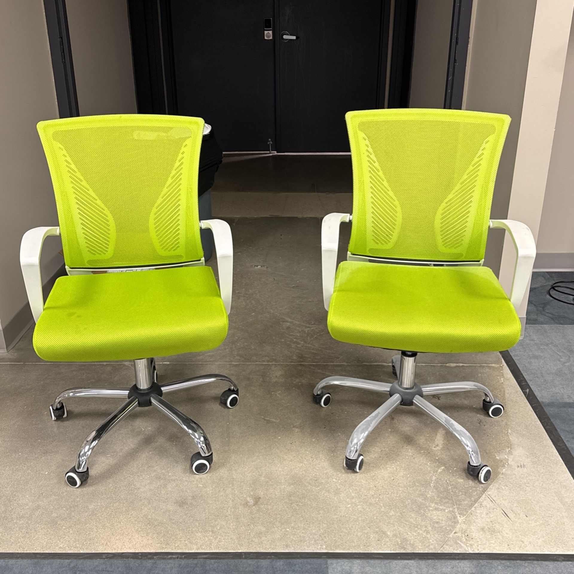 4x Lime Green Office Chairs for Sale in Glenarden, MD OfferUp