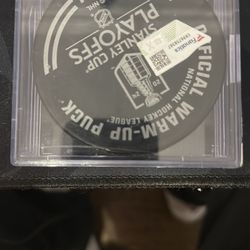 Matt Rempe Signed Hockey Puck 