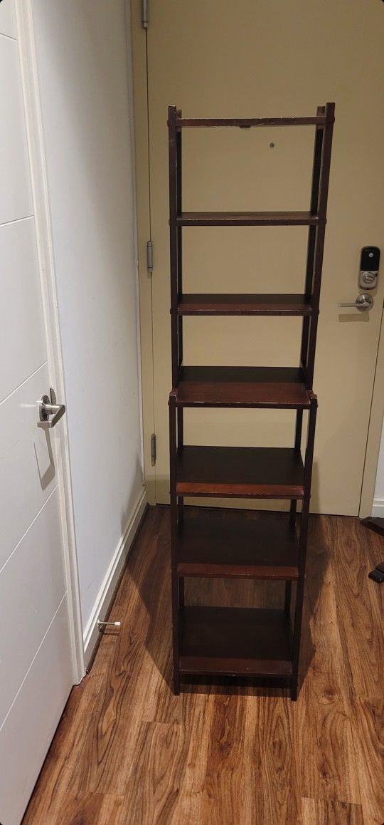 Tall Standing Shelf