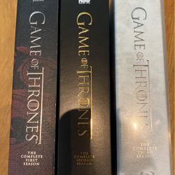Game Of Thrones seasons 1-3 Blu-Ray