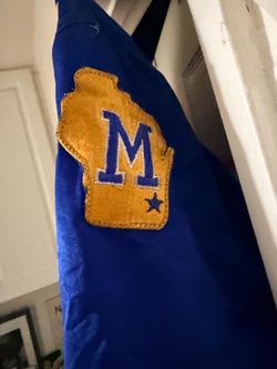 Milwaukee Brewers Satin Bomber Jacket