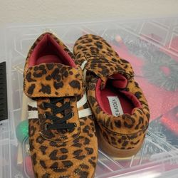 Steve Madden Leopard Print Sneakers