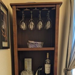 Wine Rack Cabinet Storage