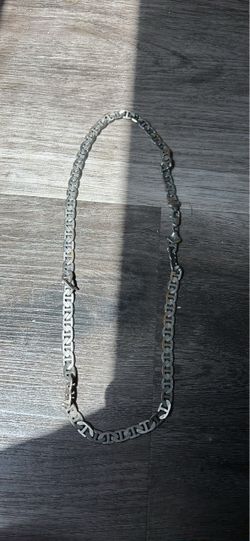 Silver Mariner Link Chain Necklace