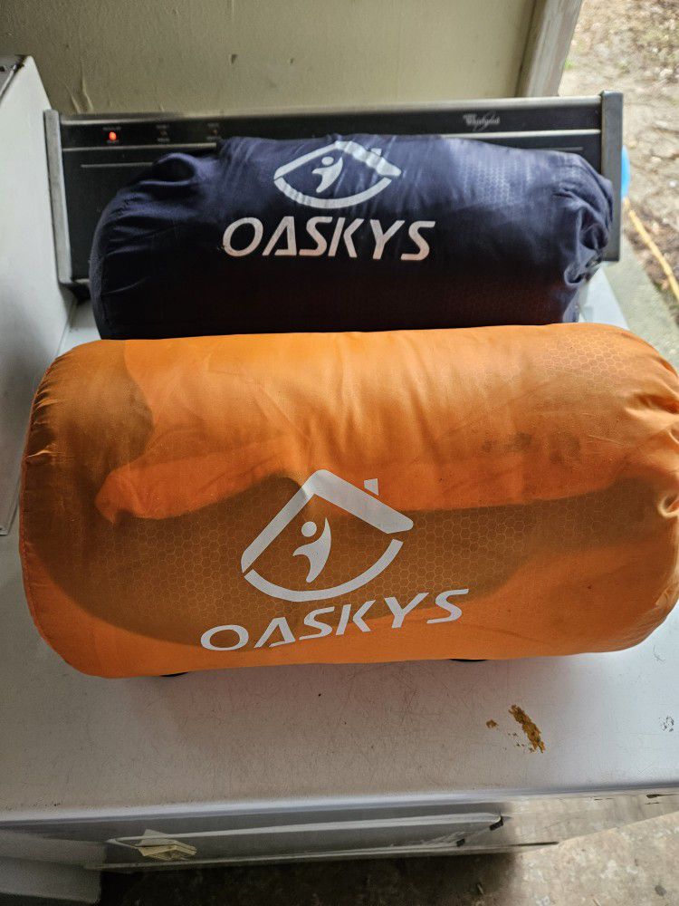 2 Brand NEW OASKYS Adult Size Sleeping Bags