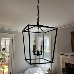 Visual Comfort Iron Lantern For Sale