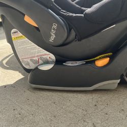 (2) Chico Baby Seats 