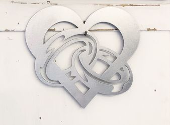 New- steel cut signs