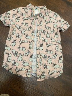 Boys Short Sleeve Collar Shirt Size 9/10