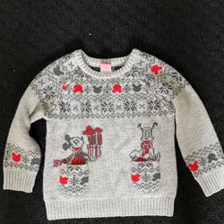 Disney Mickey Christmas Sweater 5t