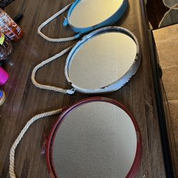 Wall Hanging Circle Mirror Sets