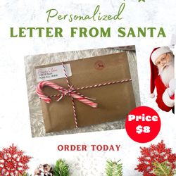 Personalized Letter From Santa 🎅