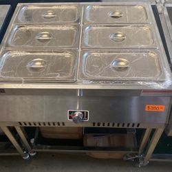 Steam Table De Gas Propano Nuevo