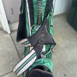 Nike Golf Bag And Clubs. 