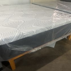 🛏️ 12” Queen Gel Memory Foam Mattress – Extra Firm Support