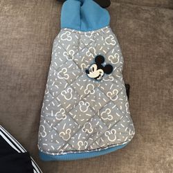 Disney Mickey Mouse size Medium M Quilted Puffer Dog Pet Jacket Coat Chewy