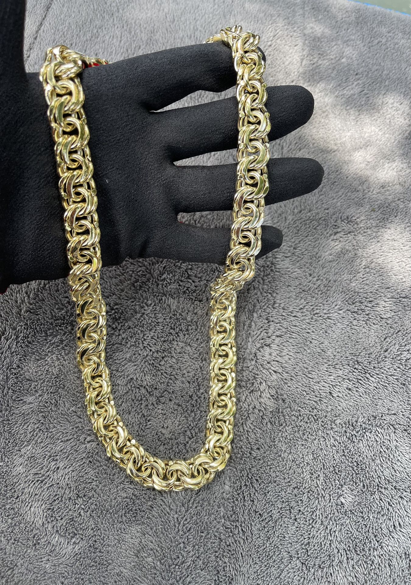 14K Gold filled chino link chain