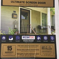 Unique Home Designs Ultimate Screen Door