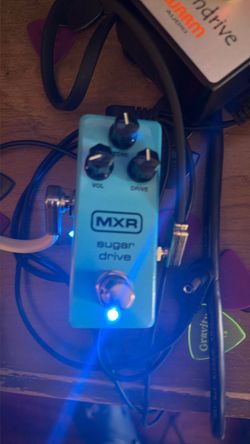 MXR sugar drive OD pedal