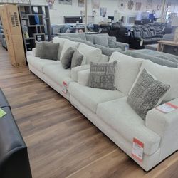 New Sofa And Loveseat In Linen